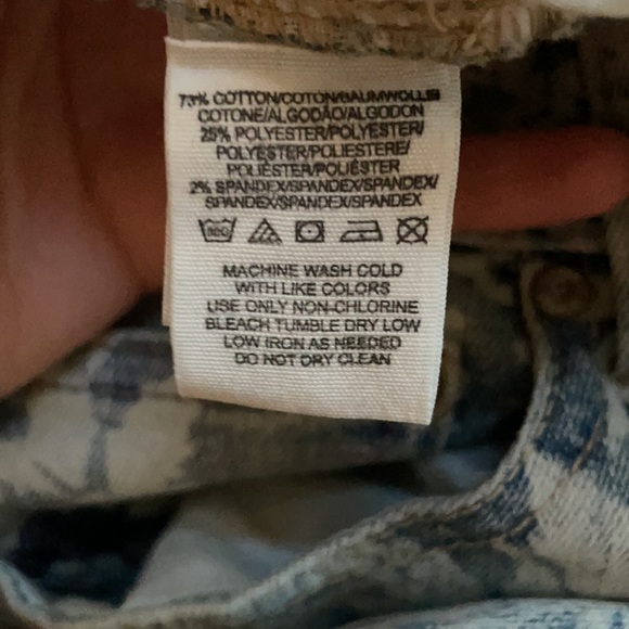 Low Rise Floral Denim by Free People - Picture 8 of 8